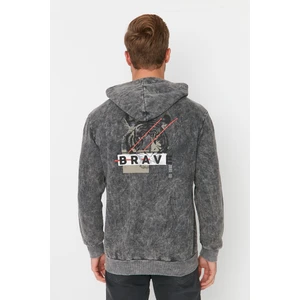 Trendyol Sweatshirt - Gray - Regular fit