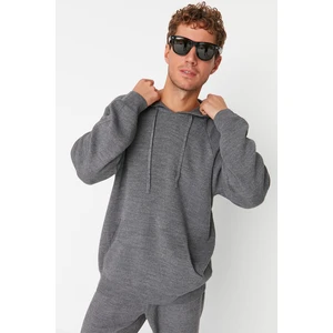 Trendyol Sweater - Gray - Regular fit