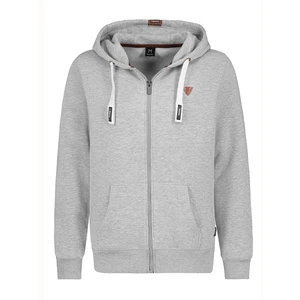 Men's sweatshirt gray with pockets SUBLEVEL