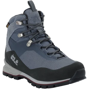 Jack Wolfskin Buty damskie trekkingowe Wilderness Lite Texapore W Pebble Grey/Burgundy 39,5