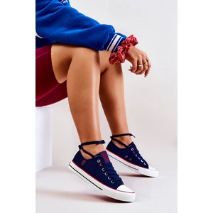 Women's Sneakers BIG STAR JJ274121 Navy