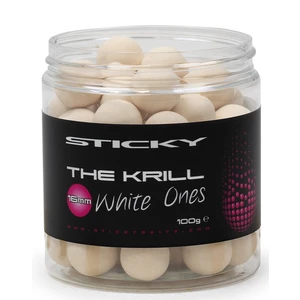 Sticky baits plávajúce boilies the krill pop-ups white ones 100 g-14 mm