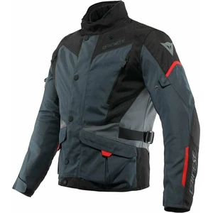 Dainese Tempest 3 D-Dry Ebony/Black/Lava Red 52 Geacă textilă