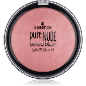 essence pure NUDE baked púdrová lícenka odtieň 07 Cool Coral 7 g