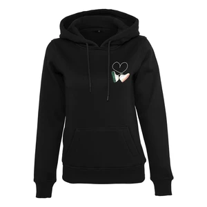 Ladies Kicks Love EMB Hoody Black