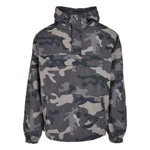 Summer Pull Over Jacket Grey Camo