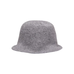 Knitted Bucket Beanie Heathergrey