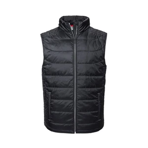 Black Men's Vest Nano Bodywarmer Russell