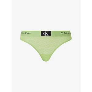 Nohavičky pre ženy Calvin Klein Underwear - svetlozelená