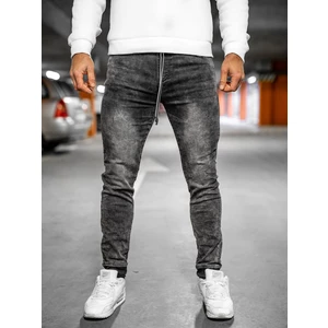 Blugi joggers negri Bolf TF116