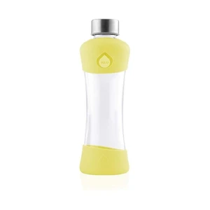 Žltá sklenená fľaša z borosilikátového skla Equa Active Lemon, 550 ml