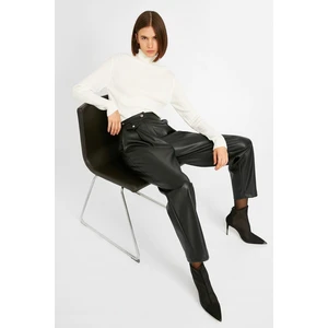 Women's pants Koton Leather Look