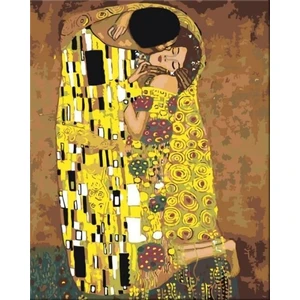 Zuty Festés számok szerint Kiss (Gustav Klimt)