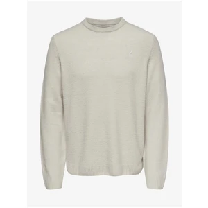 Cream sweater ONLY & SONS Karl - Men