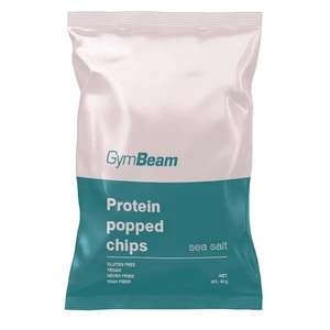 GymBeam Protein Chips proteinové chipsy příchuť sea salt 40 g