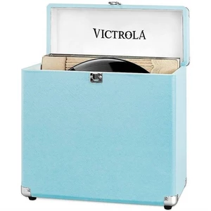 Bednička Victrola na vinylové desky (VSC-20-TRQ-EU) tyrkysový puzdro na vinylové platne • ochrana pred poškriabaním, prachom a každodenným opotrebovan