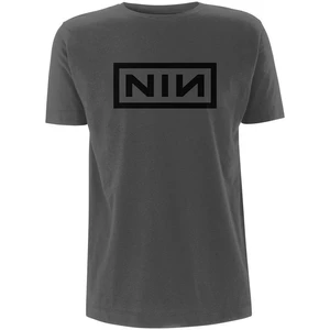 Nine Inch Nails Tričko Classic Logo Šedá M