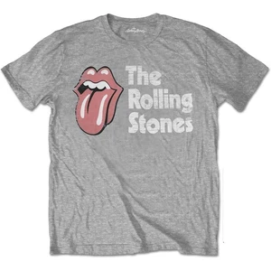 The Rolling Stones T-Shirt Scratched Logo Grau S