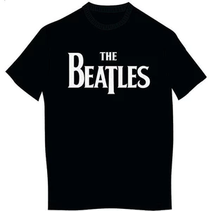 The Beatles Tricou Drop T Logo Negru L