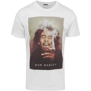Bob Marley Koszulka Smoke Biała S