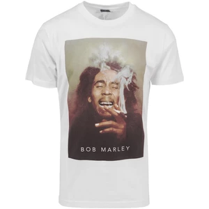 Bob Marley Maglietta Smoke Bianco S
