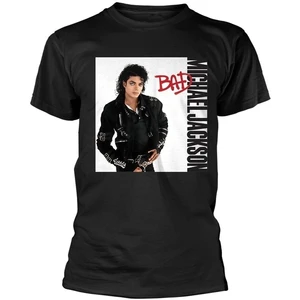 Michael Jackson Koszulka Bad Czarny S