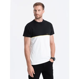 Ombre Men's two-tone cotton t-shirt