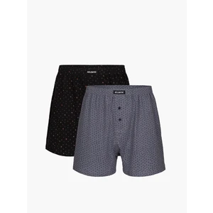 Boxer shorts Atlantic 2MBX-013 A'2 S-3XL gray-black 06