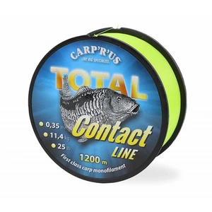 Carp´r´us vlasec total contact line yellow 1200 m - priemer 0,30 mm / nosnosť 9,1 kg