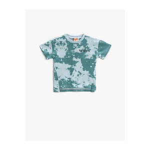 Koton Printed T-Shirt Short Sleeved Crew Neck Cotton