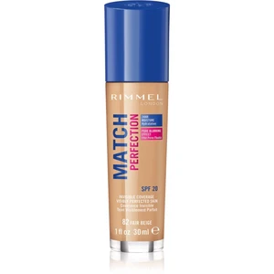 Rimmel Match Perfection tekutý make-up SPF 20 odtieň 082 Fair Beige 30 ml