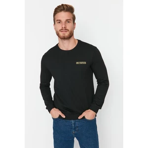 Trendyol Sweatshirt - Black - Regular fit