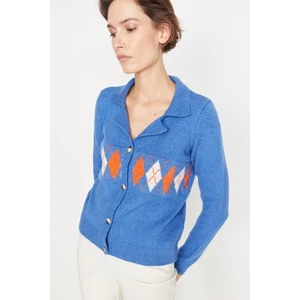 Trendyol Cardigan - Blue - Regular fit