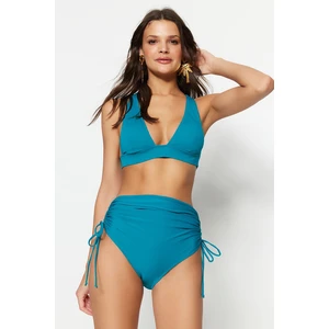 Trendyol Bikini Bottom - Green - Plain