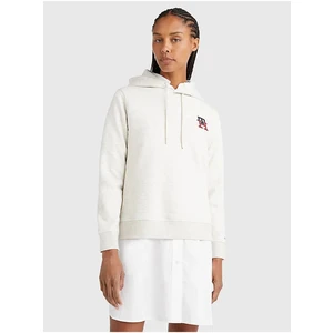 Cream Women's Sweatshirt Tommy Hilfiger - Women