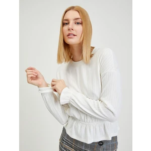 White Women's Long Sleeve T-Shirt ORSAY - Women