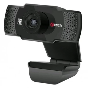 Webkamera C-TECH CAM-11FHD, 1080P, mikrofon, černá