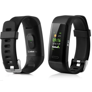 NiceBoy X-Fit GPS - fitnesz karpánt, Black