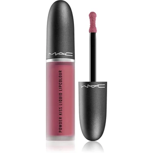 MAC Cosmetics Powder Kiss Liquid Lipcolour matná tekutá rtěnka odstín More the Mehr-ier 5 ml