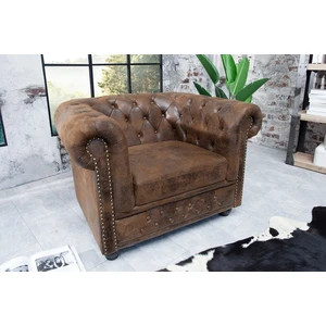 Chesterfield křeslo MIDAS Dekorhome,Chesterfield křeslo MIDAS Dekorhome