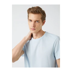 Koton T-Shirt - Blue - Regular fit