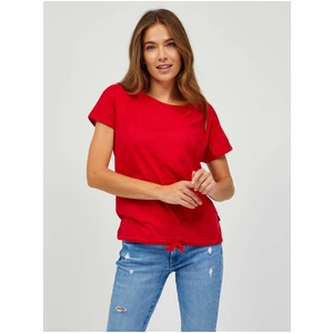 SAM73 Red Women T-Shirt SAM 73 Kaufi - Women