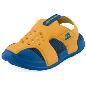 Children's summer shoes ALPINE PRO BREDO banana