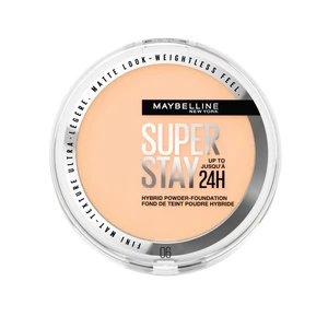 Maybelline SuperStay 24H Hybrid Powder-Foundation kompaktný púdrový make-up pre matný vzhľad odtieň 06 9 g