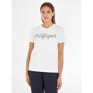 White Women's T-Shirt Tommy Hilfiger - Women