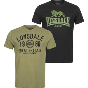 Férfi póló Lonsdale 2-Pack