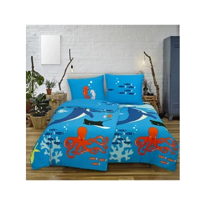 Edoti Cotton bed linen Whale