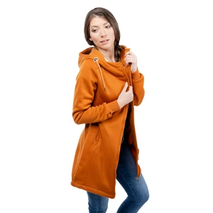 Women's Extended Sweatshirt GLANO - orange