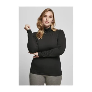 Women's LS Turtleneck Black