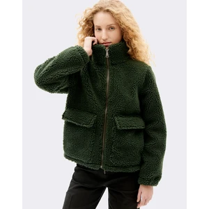 Thinking MU Dark Green Trash Sophie Jacket DARK GREEN XS